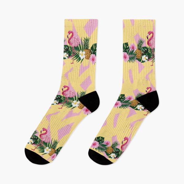 Item preview, Tropical summer fashion pattern design with flowers 6 designed and sold by Lalanacliparts.