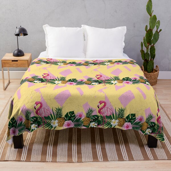 Item preview, Tropical summer fashion pattern design with flowers 6 designed and sold by Lalanacliparts.