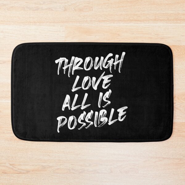 Item preview, Crescent CIty Through Love All Is Possible Quote designed and sold by GinaBirki.