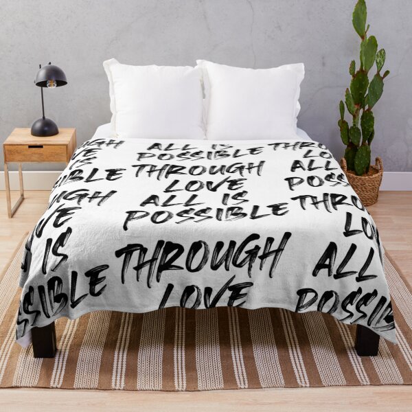 Item preview, Crescent CIty Through Love All Is Possible Quote designed and sold by GinaBirki.