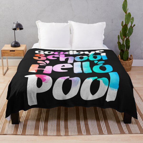 Item preview, Good Bye School Hello Pool Last Day Of School Summer TShirt73 designed and sold by gbrenda.