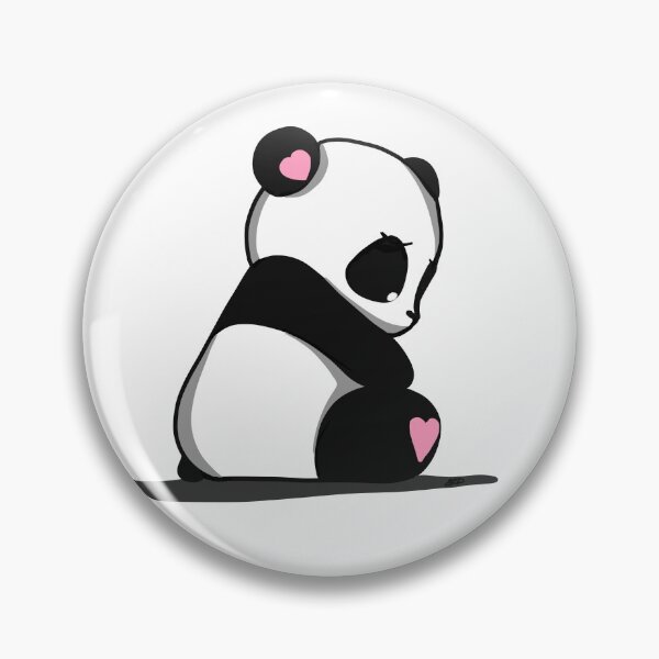 Item preview, Shy Panda  designed and sold by IdrisRose.