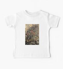 Line of Bikes Baby Tee