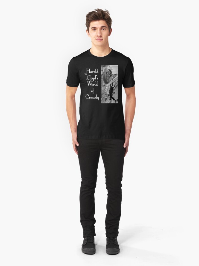 Alternate view of NDVH Harold Lloyd's World of Comedy Slim Fit T-Shirt