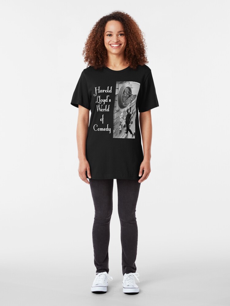 Alternate view of NDVH Harold Lloyd's World of Comedy Slim Fit T-Shirt