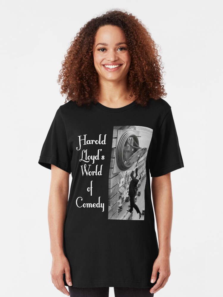 Alternate view of NDVH Harold Lloyd's World of Comedy Slim Fit T-Shirt