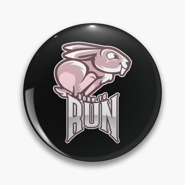 Item preview, I'm a runner, pink rabbit, Kidsprint, designed and sold by thekidsprint.