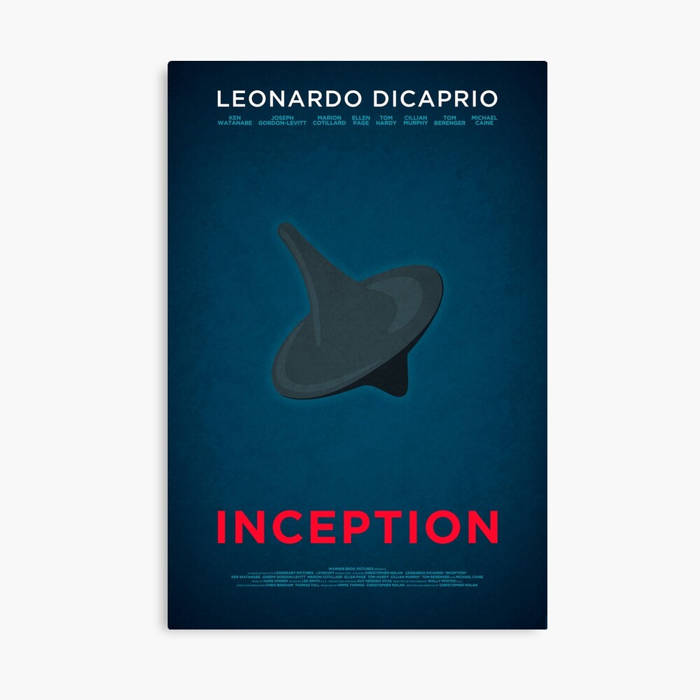 Inception The Dream Is Real Large Movie Poster Canvas Or Photo 24X36 20X30