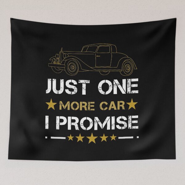 Item preview, Just One More Car I Promise designed and sold by 3colors3.