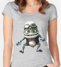 Crazy frog Women's Fitted Scoop T-Shirt