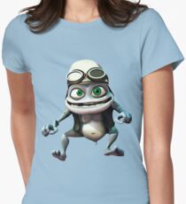Crazy frog Women's Fitted T-Shirt