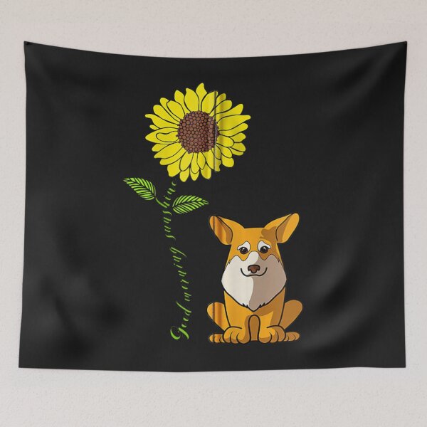 Item preview, Good Morning Sunshine Pembroke Corgi Dog Lover Zip Hoodie31 designed and sold by gbrenda.