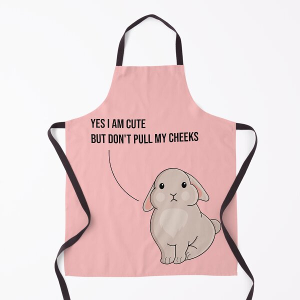 Item preview, Bunny- Don't pull my cheeks designed and sold by MudPuppet.