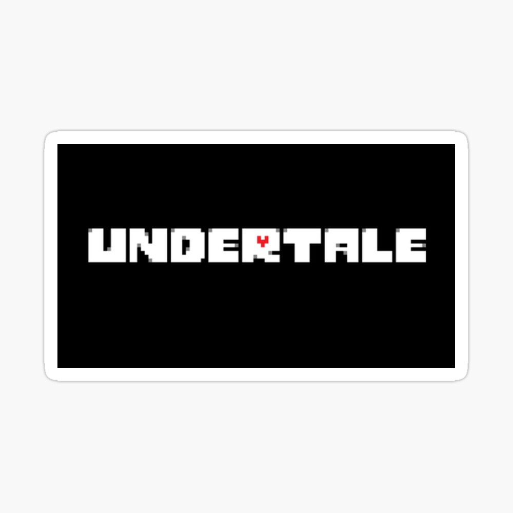 Undertale Logo Greeting Card By Epicwha1e Redbubble