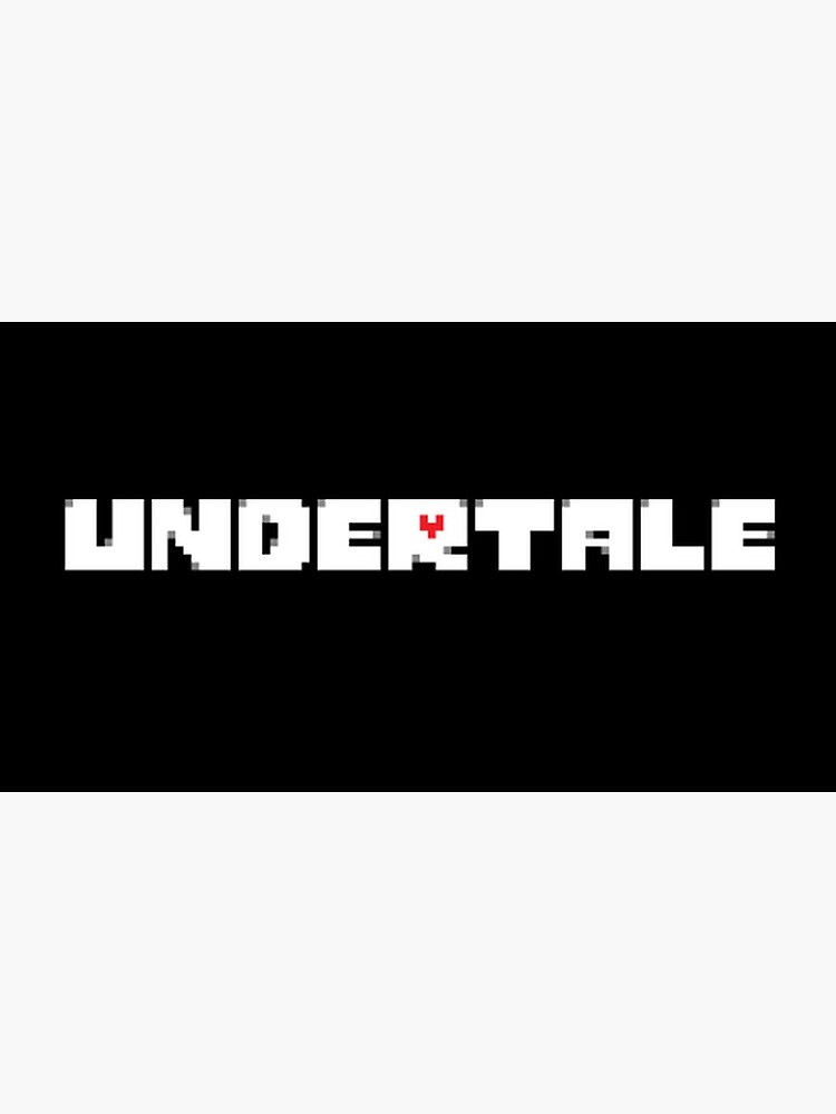 Undertale Logo Greeting Card By Epicwha1e Redbubble