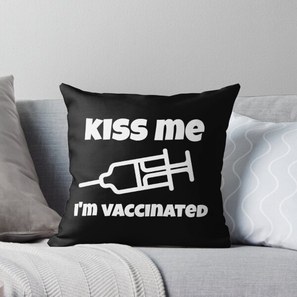 Item preview, Kiss Me I'm Vaccinated - Covid 19 Vaccine Design designed and sold by mum-of-two.