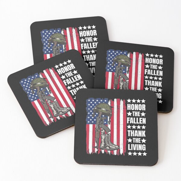 Item preview, Honor The Fallen Thank The Living Memorial Day Veteran TShirt0 designed and sold by gbrenda.