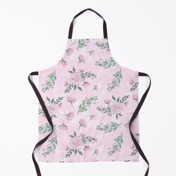 Item preview, Floral girly pattern in pink tones designed and sold by Lalanacliparts.