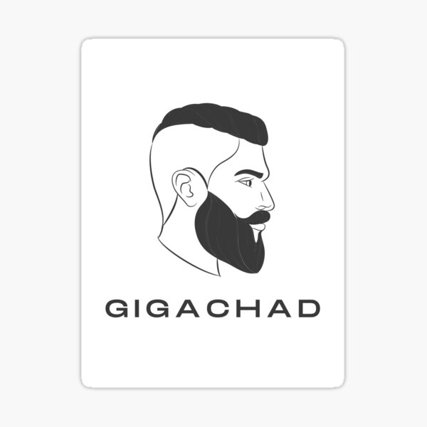 Giga chad Sticker pack - Stickers Cloud