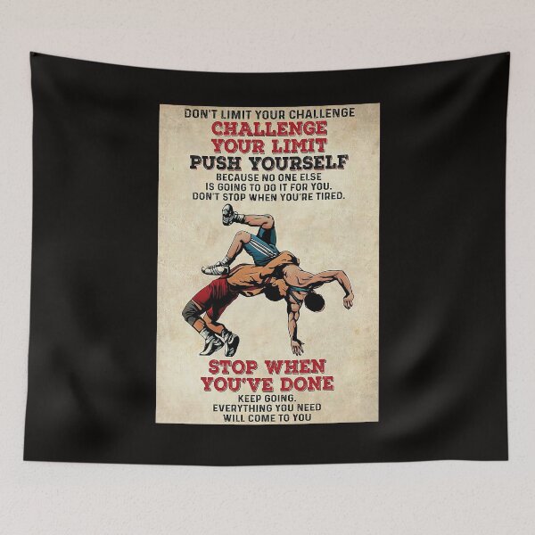Item preview, Wrestling - Don't Limit Your Challenge designed and sold by cevyl49.