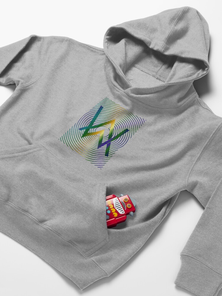 Alternate view of Alan Walker Equalizer Kids Pullover Hoodie