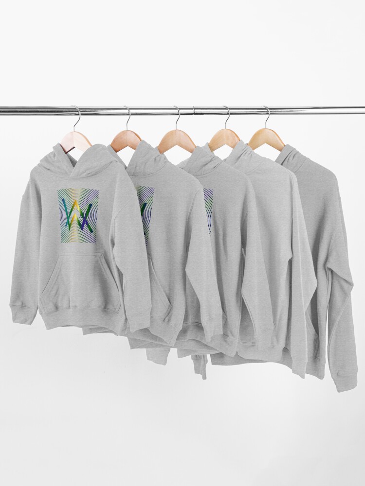 Alternate view of Alan Walker Equalizer Kids Pullover Hoodie