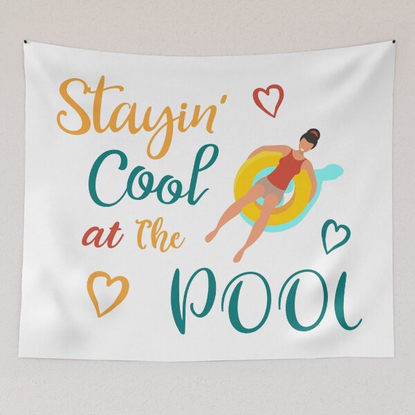 Item preview, Stayin' cool at the pool designed and sold by AlexSin.