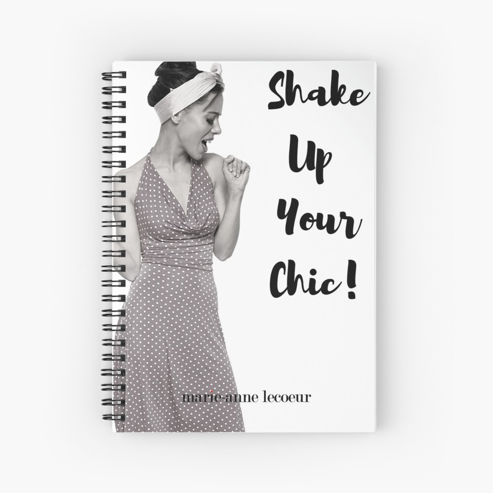 Shake Up Your Chic Spiral Notebook