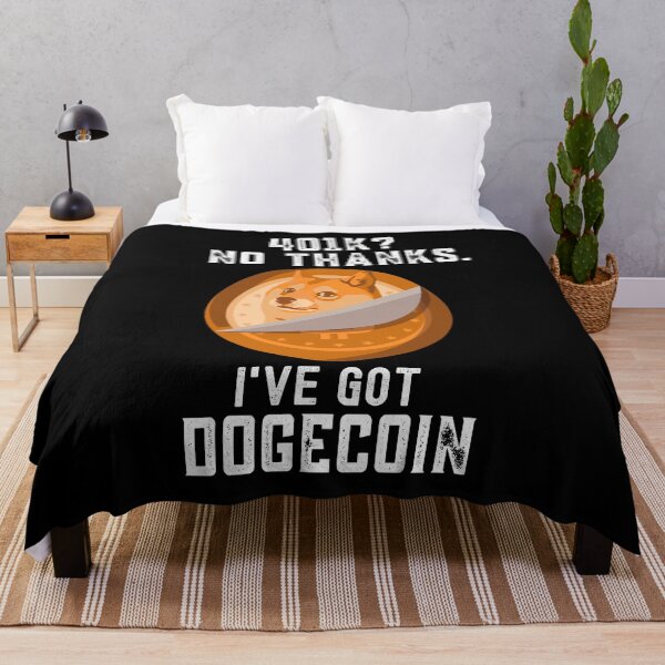 Item preview, Funny Dogecoin Gift, 401k? No Thanks, designed and sold by Mytoonsquad.