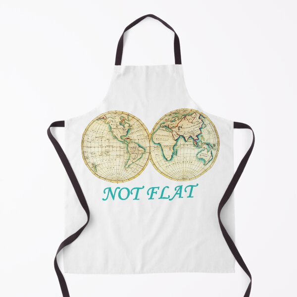 Item preview, NOT FLAT -- Antique World Map for large or small chested people! designed and sold by CoupleCrafters.