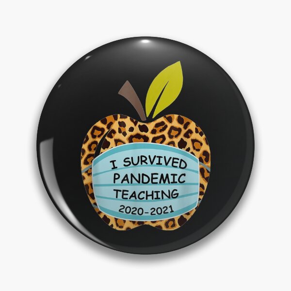 Item preview, I Survived Pandemic Teaching 2020 2021 Leopard Print Teacher TShirt67 designed and sold by gbrenda.