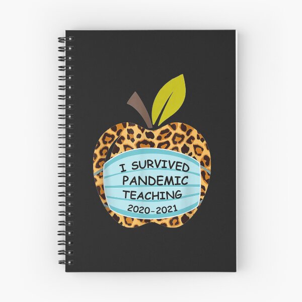 Item preview, I Survived Pandemic Teaching 2020 2021 Leopard Print Teacher TShirt67 designed and sold by gbrenda.