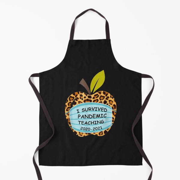 Item preview, I Survived Pandemic Teaching 2020 2021 Leopard Print Teacher TShirt67 designed and sold by gbrenda.