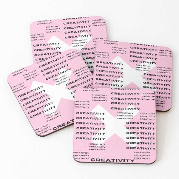 Item preview, Creativity (pink & white) designed and sold by petricorstudios.
