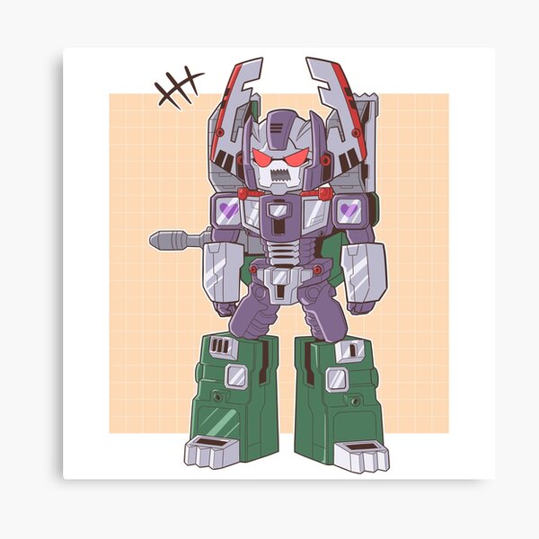 Littol Armada Megatron Canvas Print