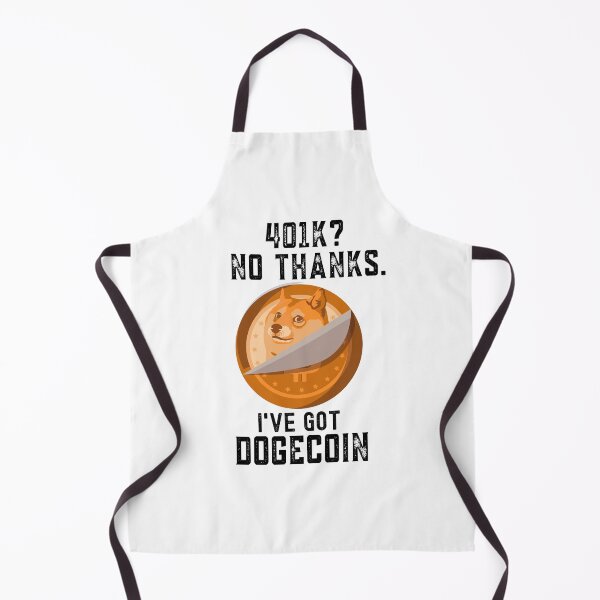Item preview, Funny Dogecoin Gift, 401k? No Thanks, designed and sold by Mytoonsquad.