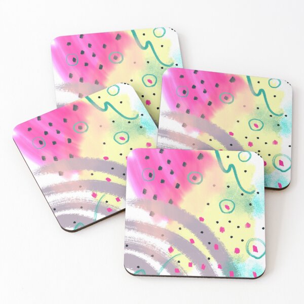 Item preview, Picking strawberries in grandma's garden abstract art designed and sold by orangerinka.