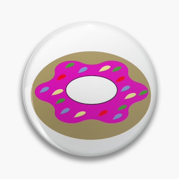 Artikelvorschau, ROSA DONUT MIT SPRINKLES entworfen und verkauft von RetroPlaceee.