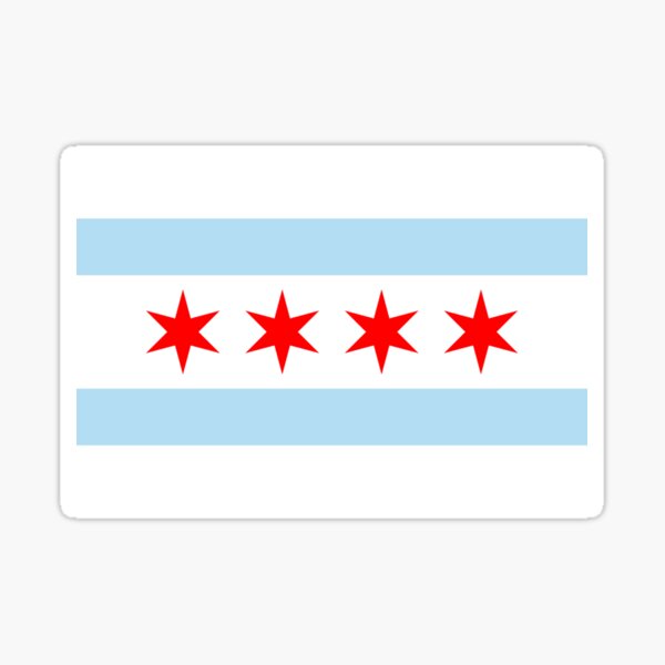 Chicago Chicago Die Stadt von Toddlin Sticker