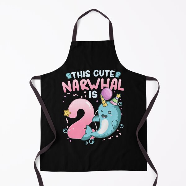 Item preview, 2nd Birthday Narwhal Two Years Old designed and sold by CreativeGiftShp.