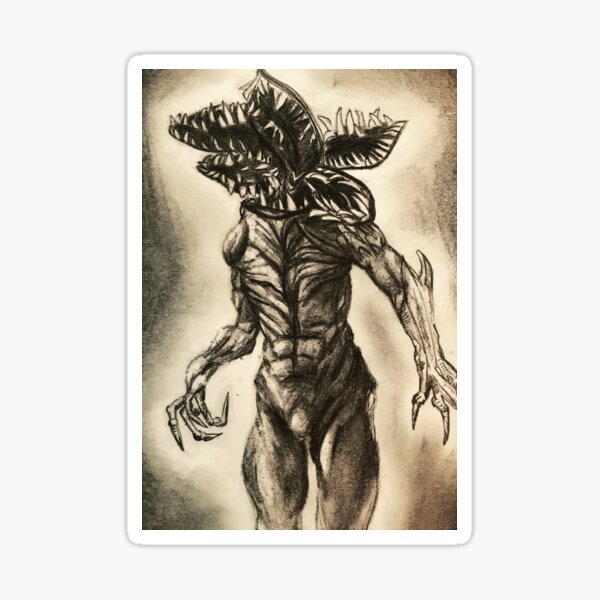 Item preview, The Demogorgon Stranger Things designed and sold by Krissys-Art.