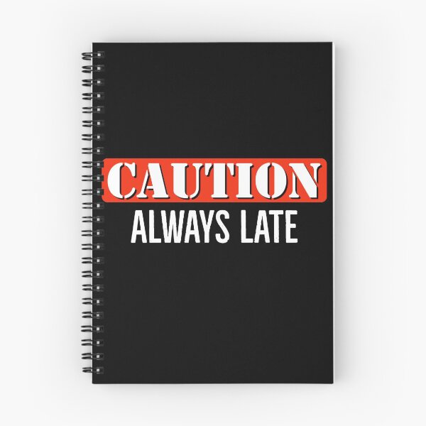 Item preview, Caution! Squad: Always Late designed and sold by sleepymatching.