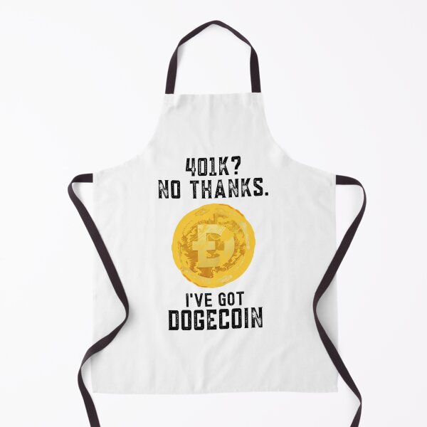 Item preview, Funny Dogecoin Gift, 401k? No Thanks, designed and sold by Mytoonsquad.