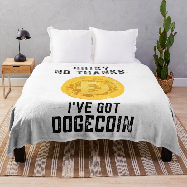 Item preview, Funny Dogecoin Gift, 401k? No Thanks, designed and sold by Mytoonsquad.