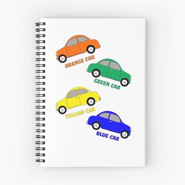 Item preview, Boys illustration of colored cars designed and sold by With My Hands By K.