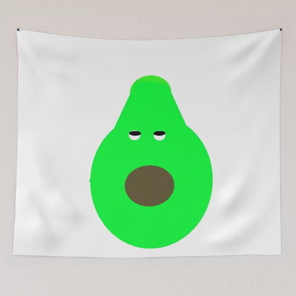 Item preview, CUTE IRRITATED AVOCADO ROLLING THEIR EYES  designed and sold by RetroPlaceee.