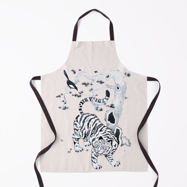 Item preview, tiger and magpie; 작호도 (korean folk painting, jakhodo) designed and sold by mooonhannah.