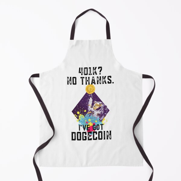 Item preview, Funny Dogecoin Gift, 401k? No Thanks, designed and sold by Mytoonsquad.
