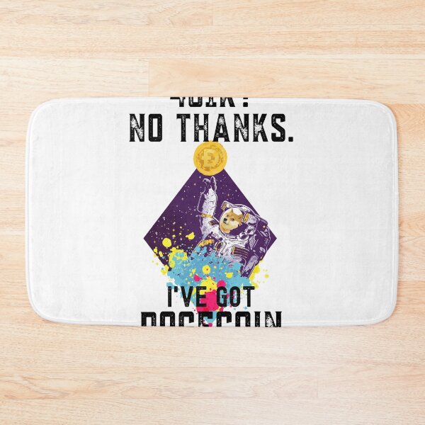 Item preview, Funny Dogecoin Gift, 401k? No Thanks, designed and sold by Mytoonsquad.