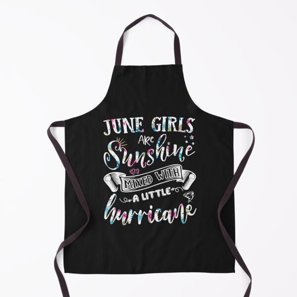 Aperçu de l'œuvre June Girls Are Sunshine Mixed Little Hurricane Floral Gifts TShirt21 créée et vendue par gbrenda.